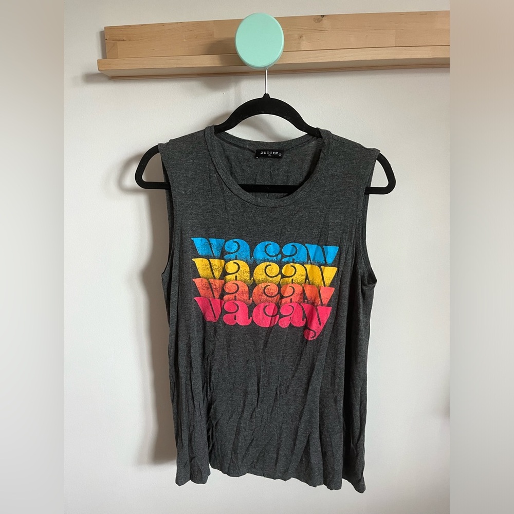 Zutter Vacay tank size small EUC